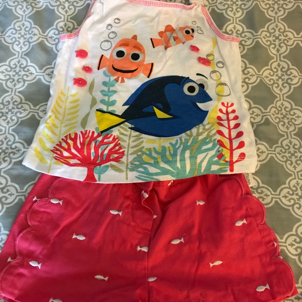 Disney store Nemo inspired outfit